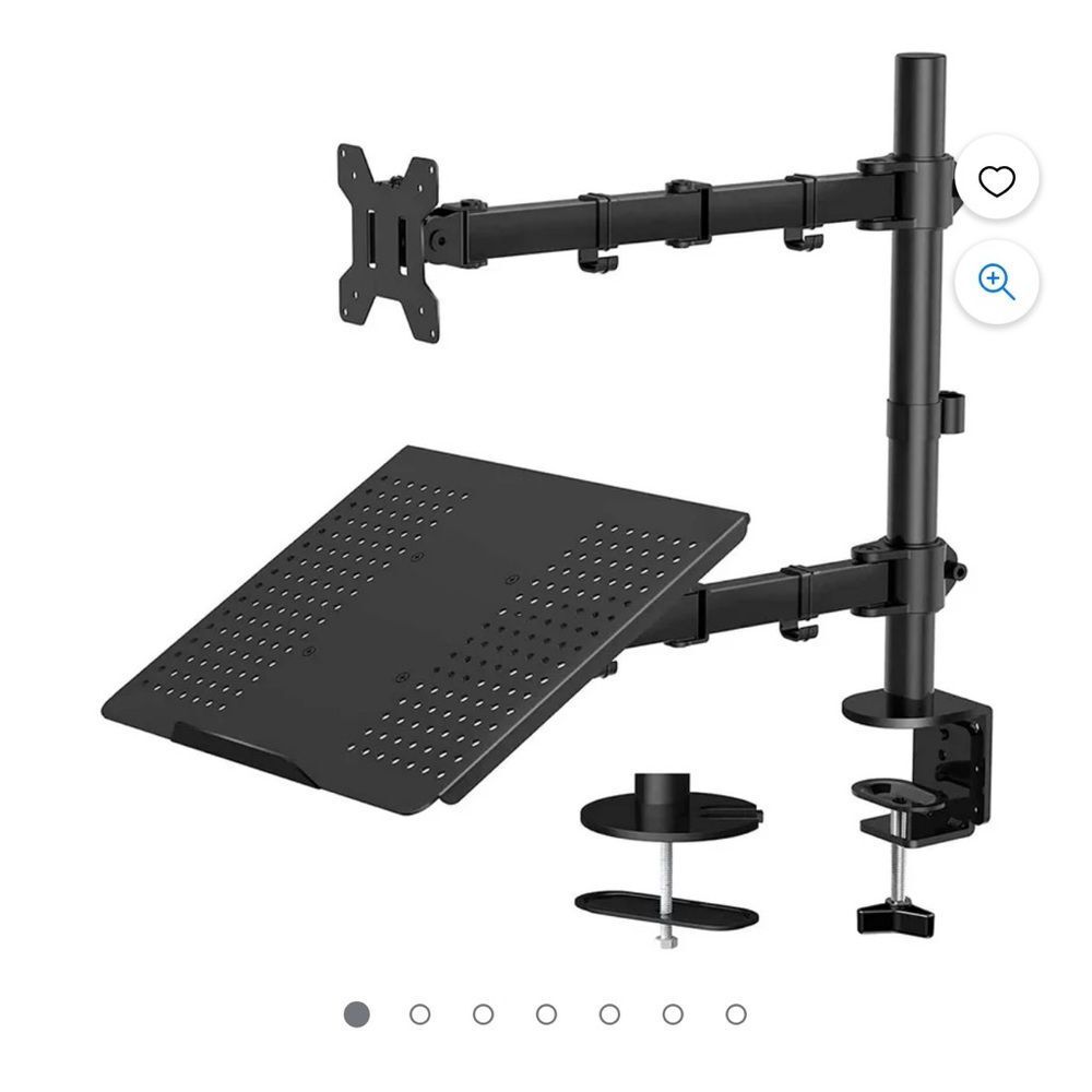 Adjustable Monitor and Laptop Stand laptops not included - Picture 3 of 4